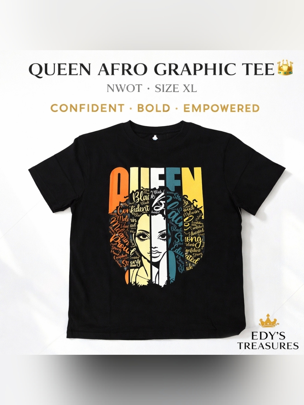 Queen Graphic T-Shirt XL NWOT